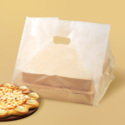 소량_비닐쇼핑백 SH 링형 피자용 10 대